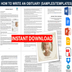 template topic preview image Obituary Templates