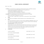 template topic preview image Simple Rental Agreement