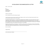 Reference Letter gratis en premium templates