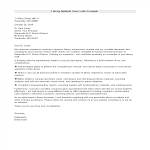 template topic preview image Assistant Cover Letter