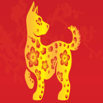 Chinees nieuw jaar hond presentatie gratis en premium templates