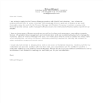 template topic preview image Job Application Letter For Finance Executive