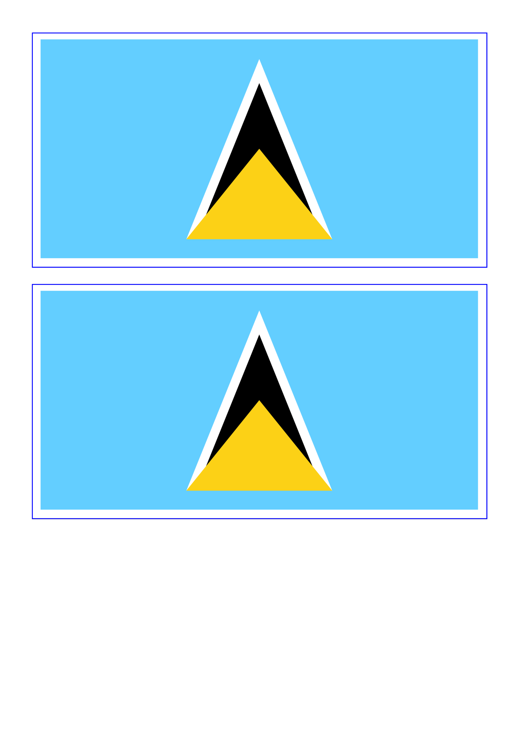 template topic preview image St Lucia Flag