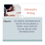 template topic preview image Sample Short Informative Essay