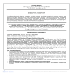 template topic preview image It Executive Assistant Resume