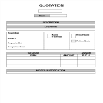 Purchase Quotation Format gratis en premium templates