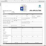 Sports Center Application Form.doc gratis en premium templates