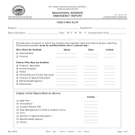 template topic preview image Behavioral Emergency Incident Report Form