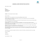 Vorschaubild der VorlageGDPR General Data Protection Notice