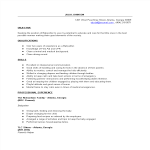 Professional Babysitter Resume gratis en premium templates