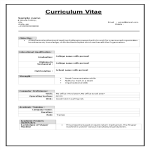 Resume Format For Mechanical Engineer Fresher gratis en premium templates