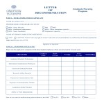 Nursing Graduate Program Reference Letter gratis en premium templates