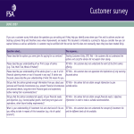 template topic preview image Printable Customer Survey