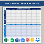 template topic preview image Twee Weken Kalender