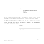 Settlement Disapproval Letter gratis en premium templates