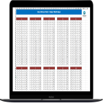 Multiplication Chart gratis en premium templates