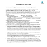 Assignment of Mortgage Agreement gratis en premium templates