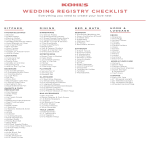 template topic preview image Printable Wedding Registry Checklist