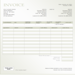 General Invoice Format gratis en premium templates