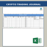 Crypto Trading Journal gratis en premium templates