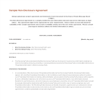 Non Disclosure Agreement gratis en premium templates