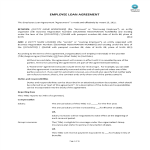 Employment Agreement Template gratis en premium templates