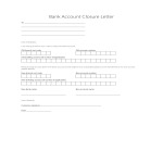 template topic preview image Bank Account Closure Letter