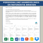 template topic preview image Referentiebrief Persoonlijk Karakter