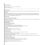 template topic preview image Entry Level Banking Job Resume