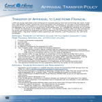 Appraisal Report Transfer Letter gratis en premium templates