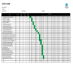 image Event planning Gantt Chart template