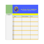 Printable sign in sheet seminar gratis en premium templates