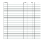 template topic preview image Blank Ledger Paper