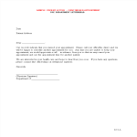 Missed Doctor Appointment Letter as  Physician gratis en premium templates