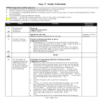 Supervisors Daily Schedule Word gratis en premium templates