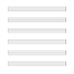 template preview imageMusical Notes Paper Blank In Word Format
