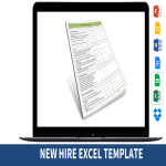 Vorschaubild der VorlageNew employee hire checklist