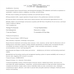 template topic preview image Business Analyst Finance Resume