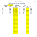 template topic preview image Loan Amotization Template in excel