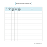 Household Task List gratis en premium templates