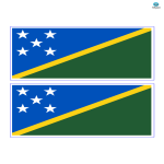 Solomon Islands Flag gratis en premium templates