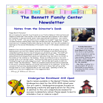 template topic preview image Family Center Newsletter