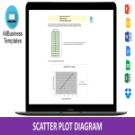 Scatter Plot Diagram Example gratis en premium templates