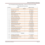 template topic preview image Annual Activity Calendar