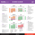 Academic Teaching Calendar PDF gratis en premium templates