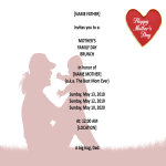 template topic preview image Mother's Day Party Surprise Invitation