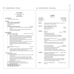 template topic preview image Sample Accounting Resume Objective