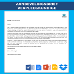 Aanbevelingsbrief voor Verpleegkundige gratis en premium templates