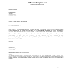 Formal Notice of Litigation Letter gratis en premium templates