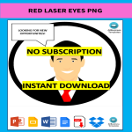 template topic preview image Red Laser Eyes png